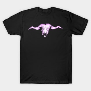 Aries Skull Purple T-Shirt